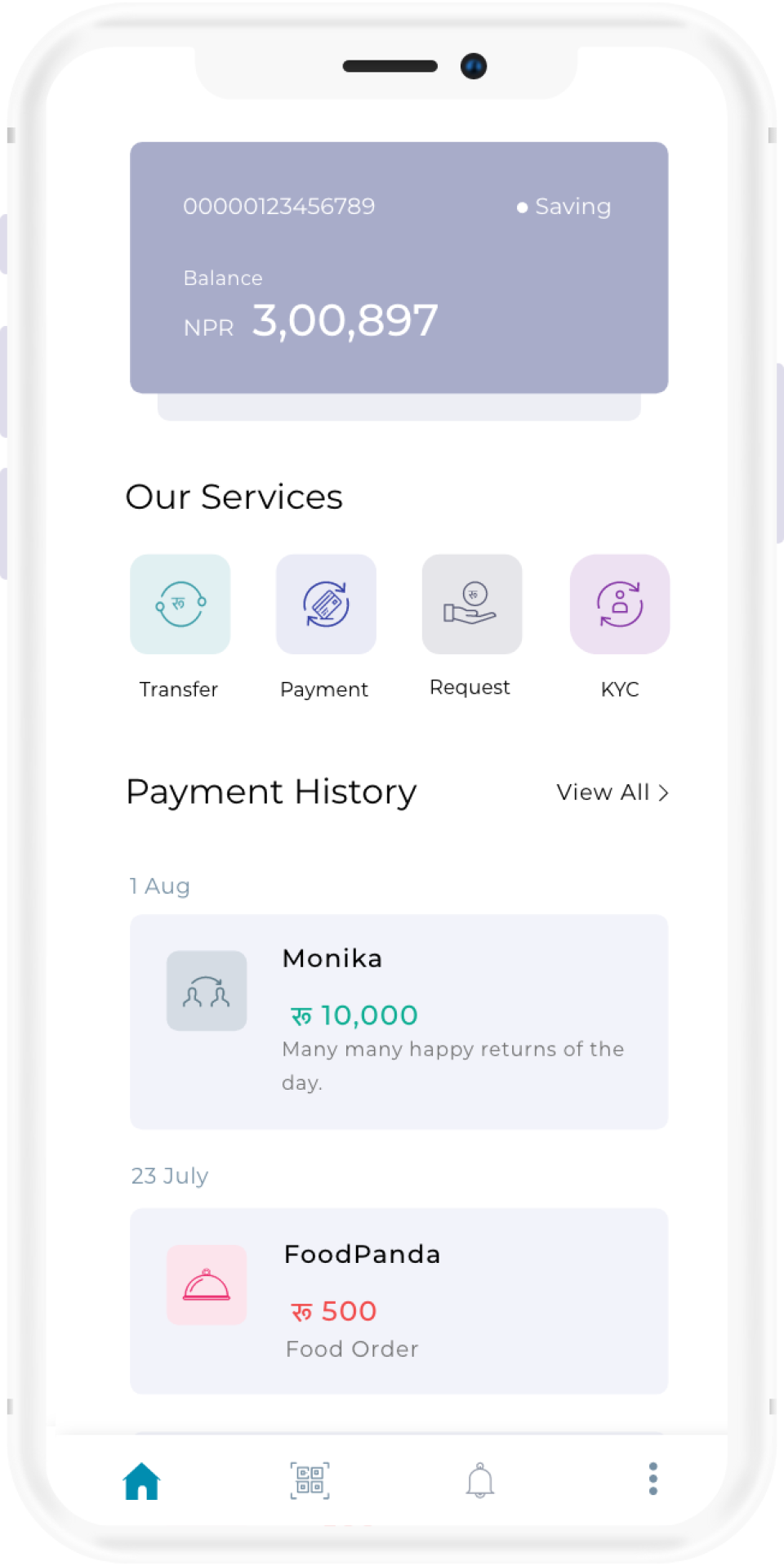 screenshot of PayNet Banking Platform